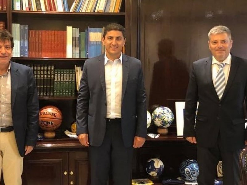 Π. Καππάτος: Συνάντηση με τον Υφυπουργό Αθλητισμού κ. Αυγενάκη και τον Πρόεδρο της ΕΠΣΚΙ κ. Βαλσαμή
