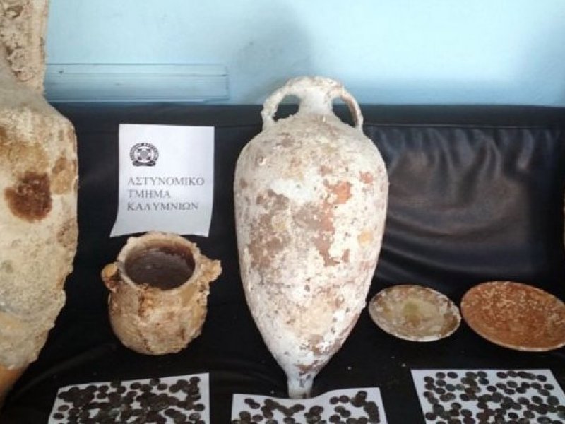 Κάλυμνος: Σύλληψη κατοίκου για παράνομη κατοχή αρχαιοτήτων