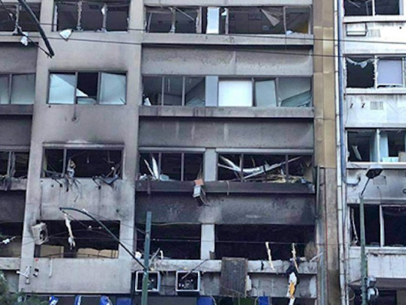 Στο «Γεννηματάς» ο 78χρονος εγκαυματίας από την έκρηξη σε κτίριο στη Συγγρού