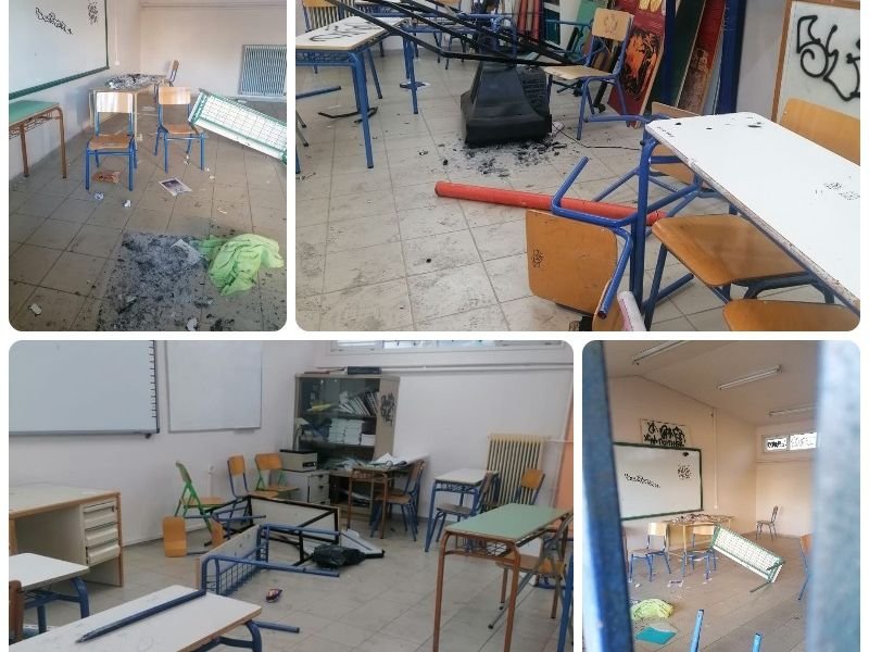 Εύγε στον δήμαρχο Παπάγου - Χολαργού: Οι καταστροφές στα σχολεία υπό κατάληψη θα πληρωθούν από τους δράστες!