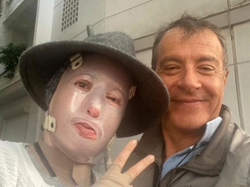 Ιωάννα Παλιοσπύρου: Η νέα φωτογραφία χωρίς τη μάσκα που ανέβασε ο Σταύρος Θεοδωράκης