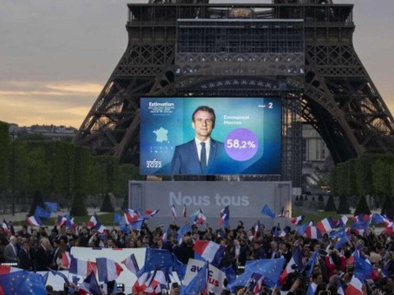 Γαλλικές εκλογές: Μεγάλος νικητής ο Μακρόν με 58%  -  Tο μήνυμα στους ψηφοφόρους